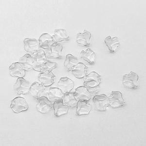 신상 도착 수제 팔찌 목걸이 투명 아크릴 꽃잎 모양 비즈 쥬얼리 부품 DIY 액세서리