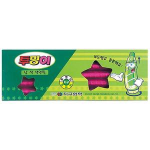 [MENP0XNT_52GP]지구화학 색연필 투명이 낱색 12자루 1다스