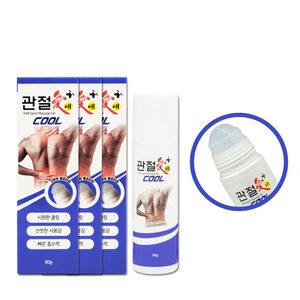 WHB 웰빙헬스 관절애 쿨 마사지 겔 90g 3개