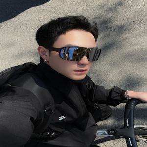 남성용 스포츠 자전거 선글라스 고글 편광 러닝 안경