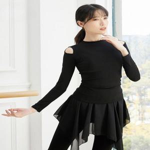 무용 연습복 상의 티셔츠 G607 발레 H12306 댄스복 의상 거즈 하의