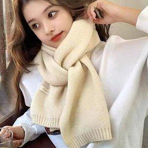 [셀러허브 1]여성 겨울 니트 머플러 방한 목도리 스카프