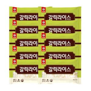 천일냉동 갈릭라이스 200g 10개