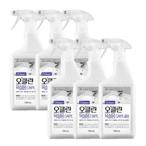 무궁화 오클린 다목적세제 욕실용 750ml x6개