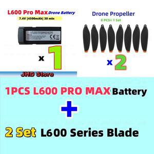 JHD L600 Max 배터리 Properller 7.4V 4500mAh 30min 수명 기존 LYZRC Pro 드론 배터리/블레이드