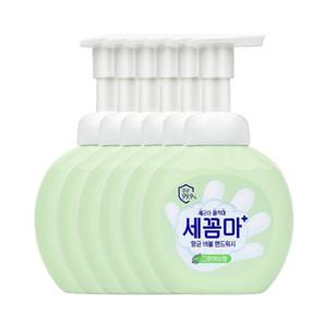 온더바디 세꼼마 버블 항균 핸드워시 250ml 그린허브 6개