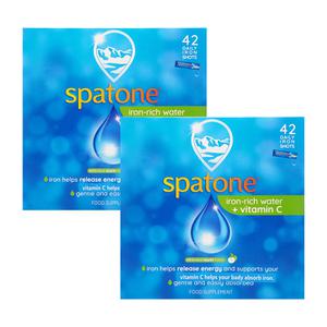 Spatone 스파톤 애플 / 리퀴드 아이론 (사과맛) 25ml x 42포 2박스 (총84포) 영국산 액상 철분제_