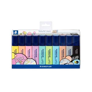 스테들러 형광펜 364C CWP10 파스텔10색