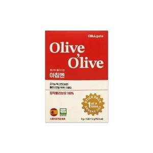 셀게이트 올리브 올라이브 스페인 엑스트라버진 스틱형 올리브오일 8g 14포/mjc