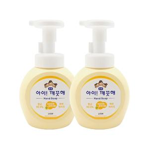아이깨끗해 핸드워시 순 파우더향 용기 250ml x 2개 /An