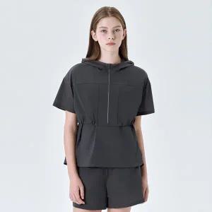 [휠라](의정부점)[FILA] 경량 스트레치 반팔 아노락 (FS2JKG2252F_CGY)