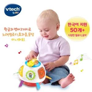 한글 브이텍 영어 스스로 굴러가는 깜짝볼 스마트 (V151534) 유아 장난감 완구 멜로디