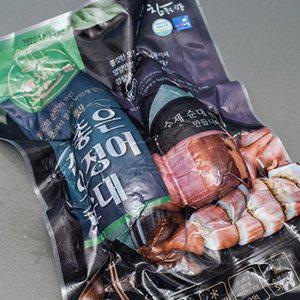 강원도 속초 전통 순대 수제 오징어순대 진공포장 500g x2개