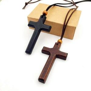 목걸이 십자가 차량걸이 차량용십자가 우드볼 소형 남성 걸이 새신자 기독교 차량용
