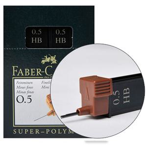 파버카스텔 슈퍼폴리머 0.5mm 샤프심 1타(12개)
