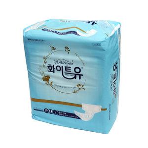 화이트유 골드 대형10매x8봉 1박스팬티형 성인기저귀 샘방지막 남여공용