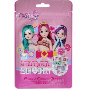 시크릿 쥬쥬 썸머향패치 18패치(제조연월:23.02)/모기기피/모기퇴치/캐릭터썸머쿨/벌레기피