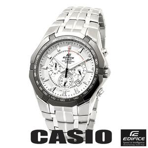 카시오 에디피스 정품 CASIO  EF-540D-7AVDF  에디피스 메탈밴드 정장시계