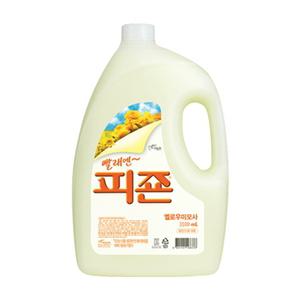 피죤 섬유유연제 옐로우미모사 3100ml 본품 4개 1SET