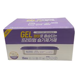 GEL 형태의 프리미엄 습기제거제 175gx16개입