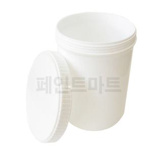 1000ml용량 플라스틱 용기 페인트 용기 샘플용기 다용도 사용 프라스틱용기 페인트통 페인트캔 플라스틱캔