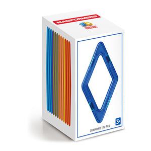 [롯데백화점]짐보리플레이앤뮤직 맥포머스 싱글 마름모 12PCS