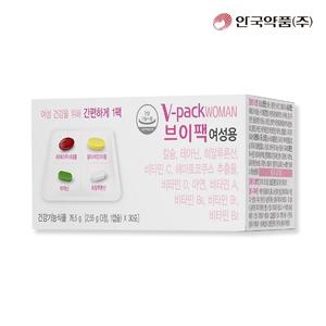 [안국약품] 브이팩 V-PACK 여성용 영양제 30포X1박스(1개월)