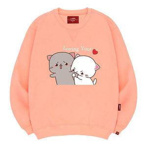 엘라모 3M 러빙유 맨투맨 남녀공용 빅사이즈 S~4XL
