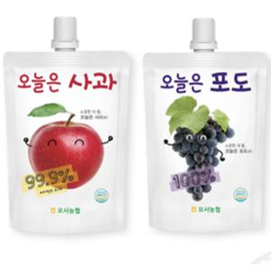 [모서농협] 오늘은 포도즙&사과즙 (어린이기호식품 인증) 120ml 20포
