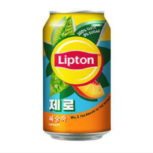 립톤 아이스티 복숭아 제로 355ml 24입