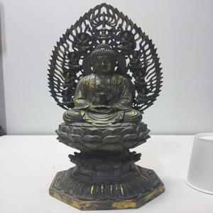 금체 청동 석가불 입상 높이29cm무게1.7kg 단초마을 골동품/수집품/도자기