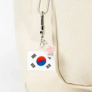 아크릴 참키링 태극기