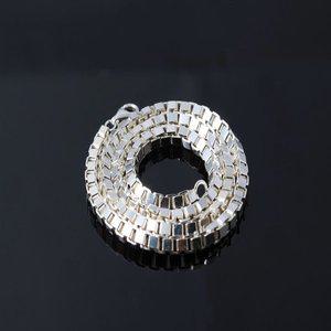 [차차실버]박스 은목걸이 3mm 4mm 댄디 스타일 남자 여자 925 실버 체인 남성 여성