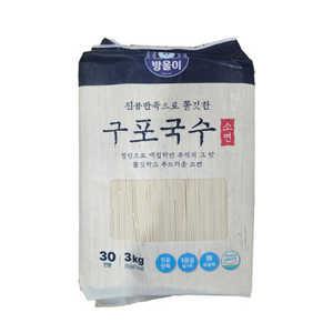 방울이 구포국수 소면 3kg x 2개