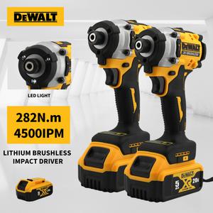 Dewalt 브러시리스 무선 다기능 임팩트 드릴 충전식 전동 공구 282N DCF860 M 하이 토크