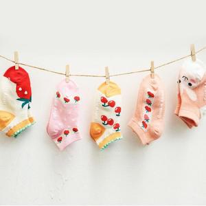 예쁜 패턴양말 5족 아동 여아 친구들 망사 발목 양말