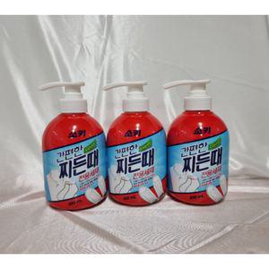 소키 찌든때 전용세제 리퀴드 500ml 3개입 무궁화 비누 실내화 펌프형 표백제