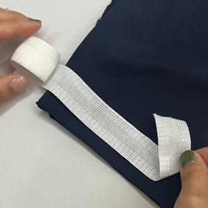 바지기장줄이는테이프 밑단수선테이프 구멍매꾸기 화이트