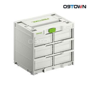 페스툴 SYS3-RK/6 M 337-SET 6단 시스테이너 랙 세트 미니공구함 서랍 577816