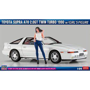 [하세가와]BH52414 1대24 SP614 토요타 수프라 A70 2.0GT 트윈터보 1990 (여자 피규어 포함)