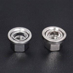 리어 플랜지 휠 허브 나사 M9 프론트 액세서리 M10 미끄럼 액슬 자전거 방지 너트