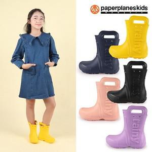 아동 유아 핸들 장화 키즈 EVA 레인부츠 손잡이 어린이 신발 주니어 남아 여