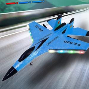 FX620 SU-35 RC 원격 제어 비행기, 2.4G 취미 글라이더 EPP 폼 장난감, 어린이 선물