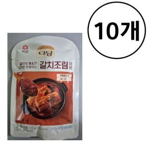 CJ 다담 갈치조림양념 150g X 10개