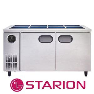 스타리온 업소용 LG 반찬냉장고 SR-V15BAR2 1500 (우기계) 김밥 토핑 찬밧드 보급형 절전형