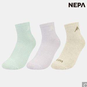 갤러리아 (네파) 여성 C-TR 트리플팩 단목양말(3PCS-한세트) 7J28316