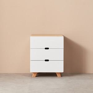 꼬모 3단서랍장 미니서랍장 협탁 40cm