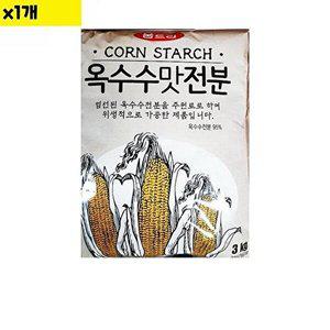 [셀러허브 패션][JHNRQR28_52ED]식재료 도매 옥수수전분 움트리 3Kg 1개