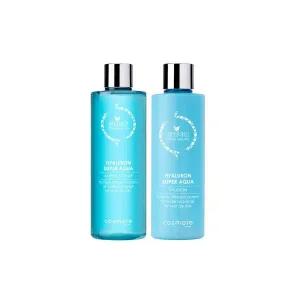 (스타) 히아루론 앰플토너 420ml+에멀전 300ml 여성 스킨로션 수분 주름 미백 기초 화장품 청정미인
