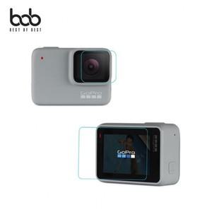 아이템코리아 신상  Hero7 렌즈+스크린 매직쉴드 GoPro 실버 bob 유리필름